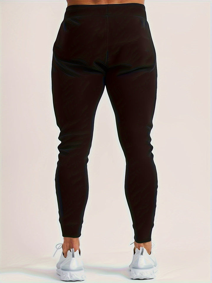 Slim-fit jogginghose mit reißverschlusstaschen