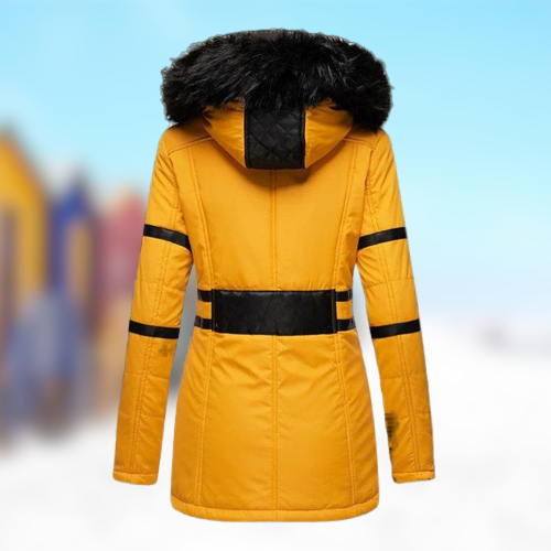 Moderne Winterjacke mit Kapuze für Damen | Vielseitig