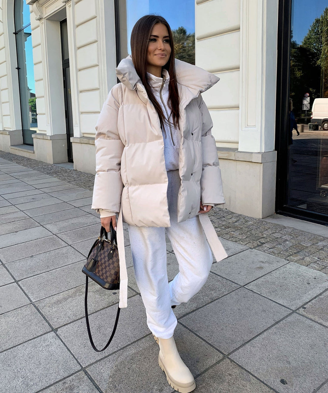 Warme Winterjacke für Damen | Modisch