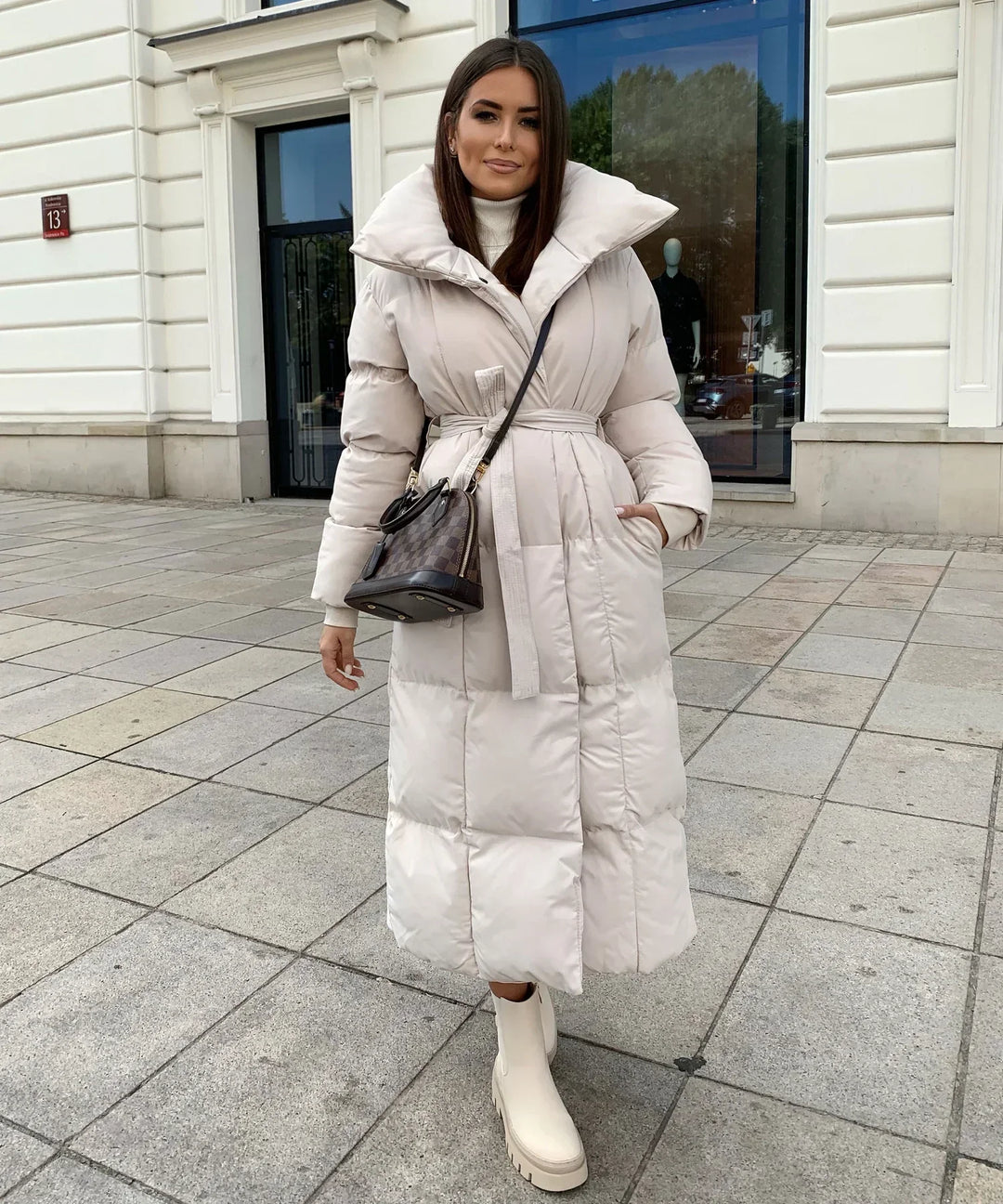 Übergröße Parka Damen Jacke | Lang
