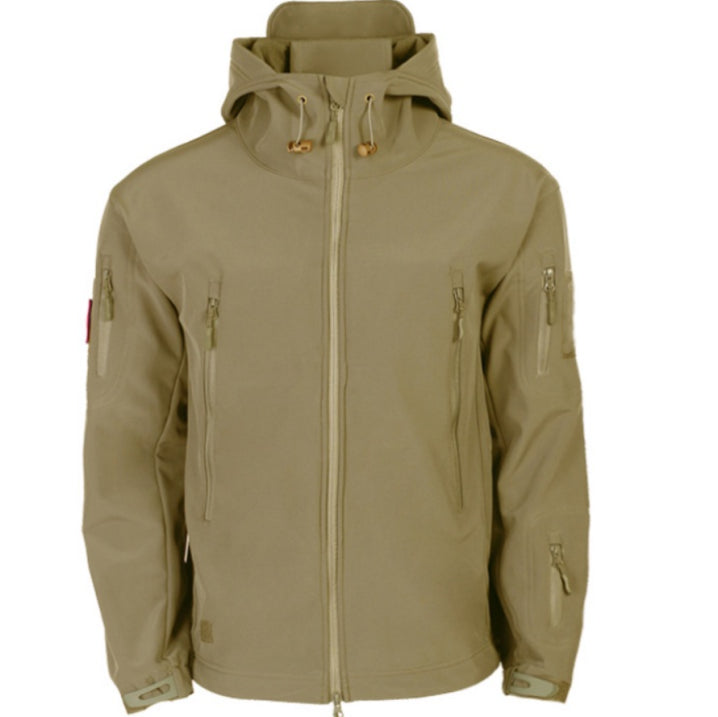 Herren Multitaschen Draußen Jacke | Reißverschluss