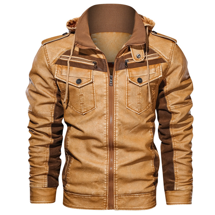 Herren Jacke mit Reißverschluss und langen Ärmeln | Brusttaschen