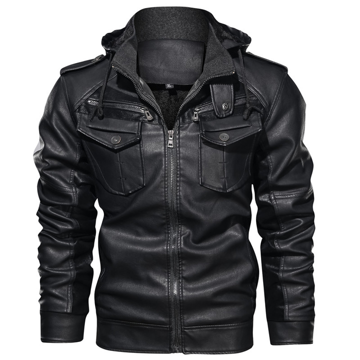 Herren Jacke mit Reißverschluss und langen Ärmeln | Brusttaschen