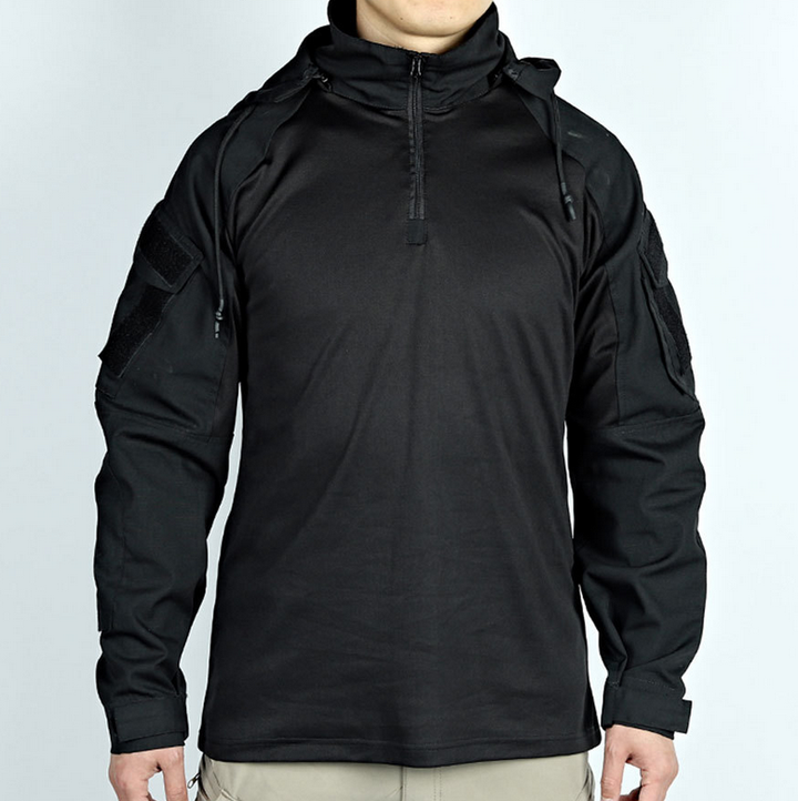 Herren Jacke mit Kapuze und Reißverschluss | Taktische