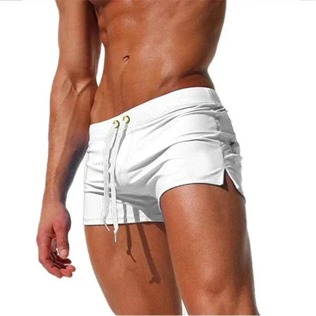 Herren Kordelzug Bade Kurze Hosen | Schlanke Passform
