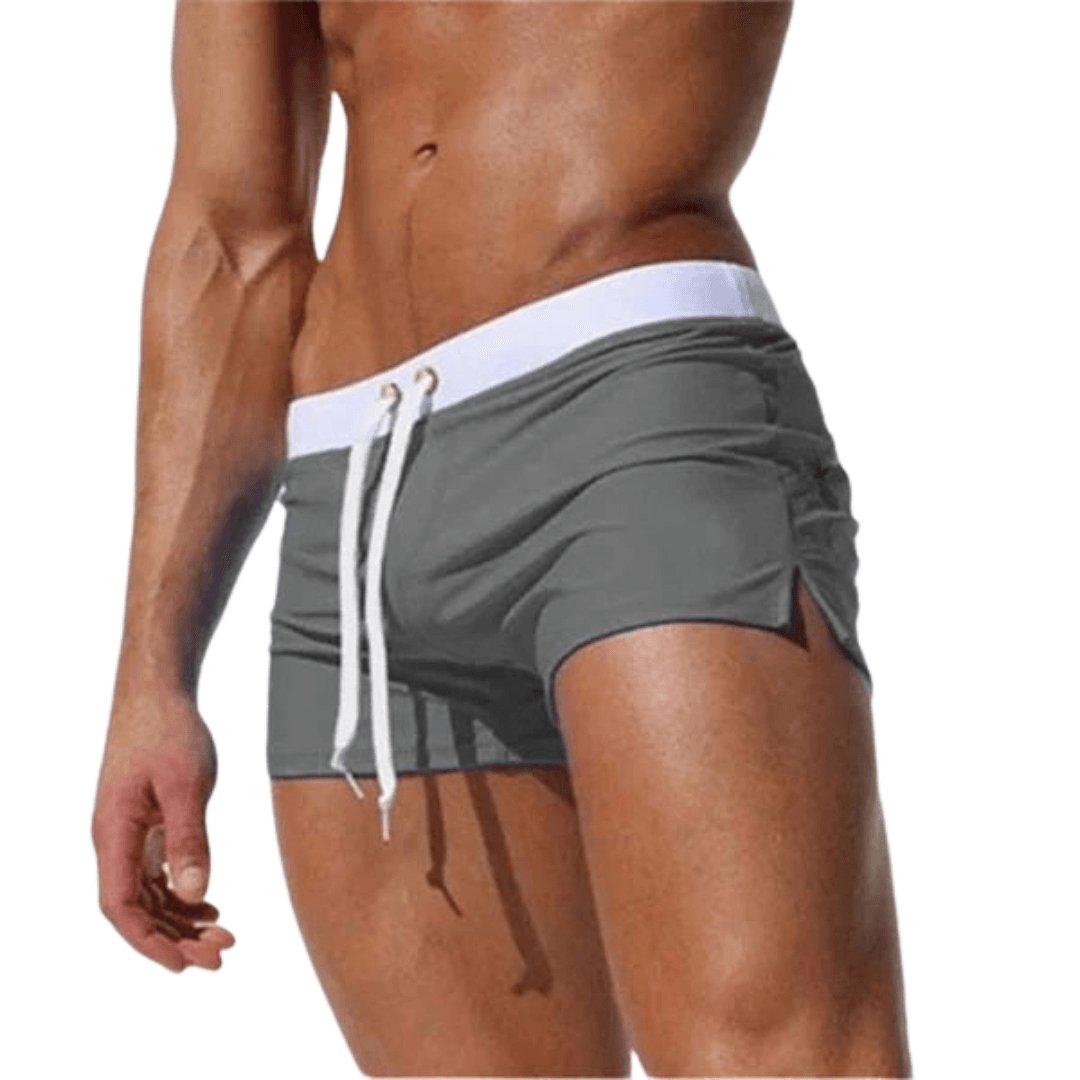 Herren Kordelzug Bade Kurze Hosen | Schlanke Passform