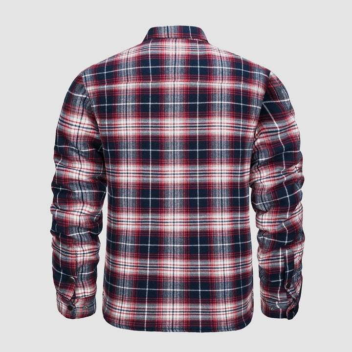 Herren Winter Langarm Hemd Jacke | Lässig