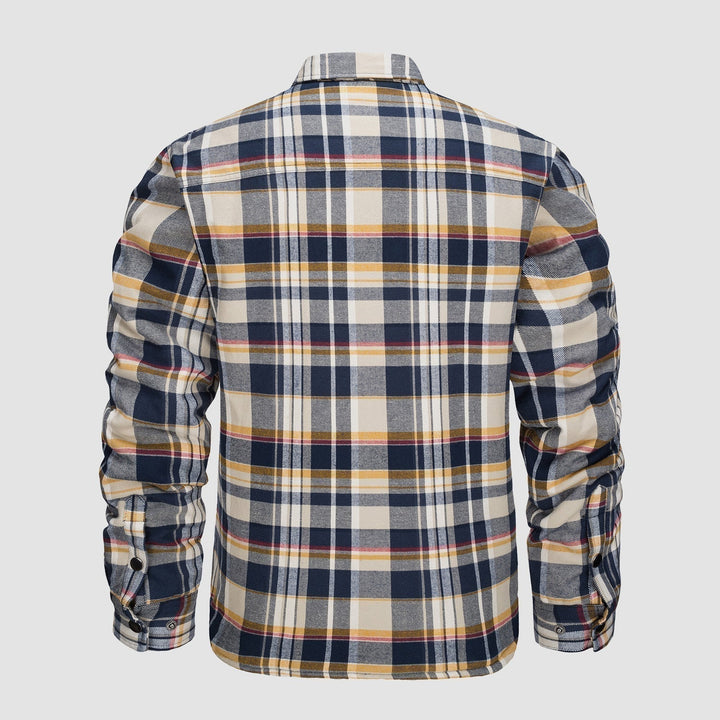 Herren Winter Langarm Hemd Jacke | Lässig