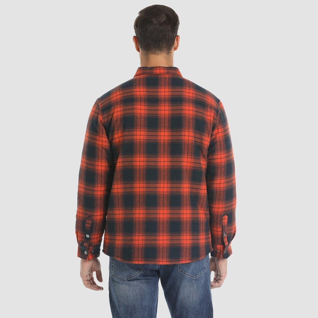 Herren Winter Langarm Hemd Jacke | Lässig