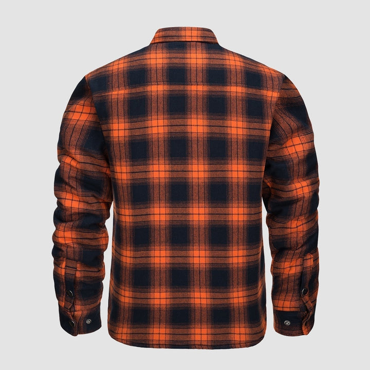 Herren Winter Langarm Hemd Jacke | Lässig