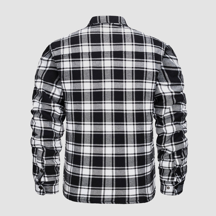 Herren Winter Langarm Hemd Jacke | Lässig