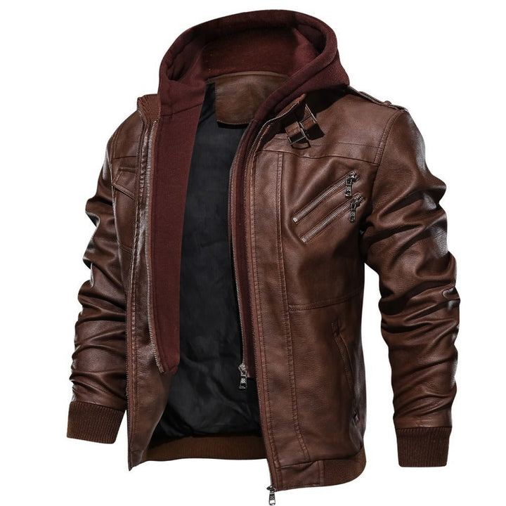 Herren Reißverschluss Jacke mit Kapuze | Moderne