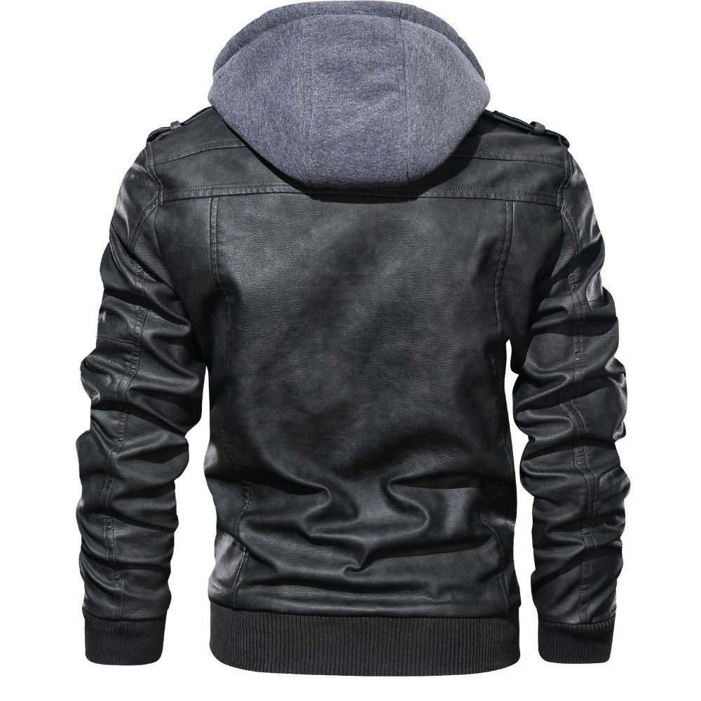 Herren Reißverschluss Jacke mit Kapuze | Moderne