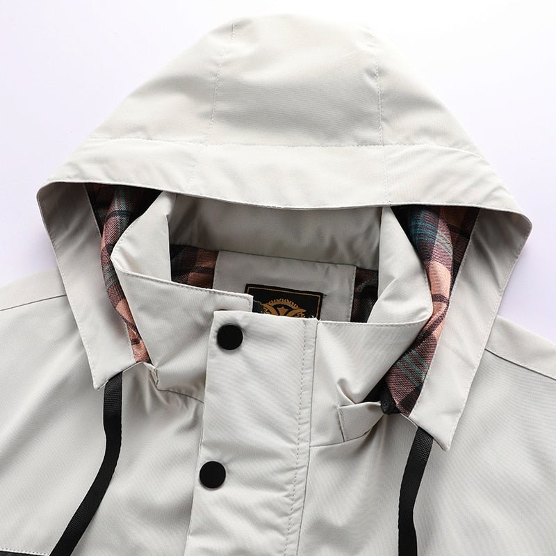 Herren-Winter-Im Freien-Windjacke | Mehrere Taschen