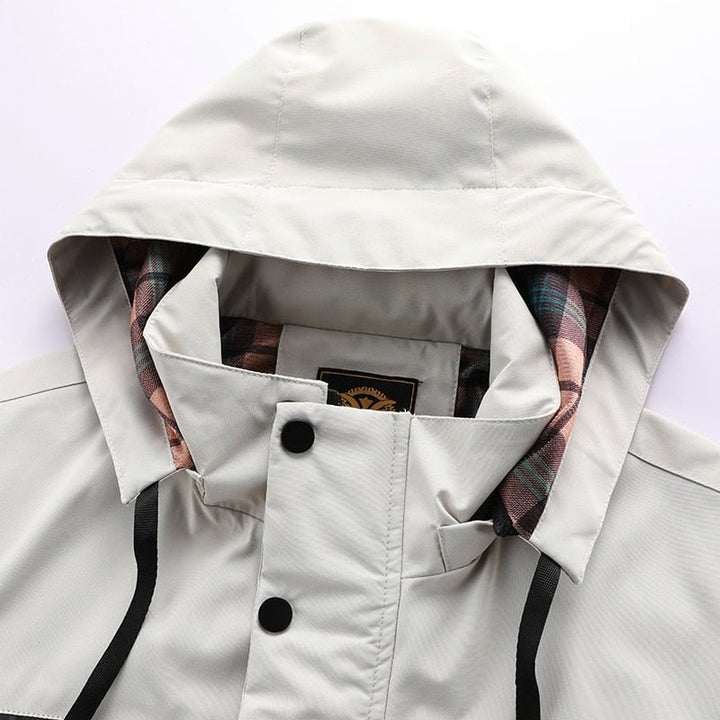 Herren-Winter-Im Freien-Windjacke | Mehrere Taschen