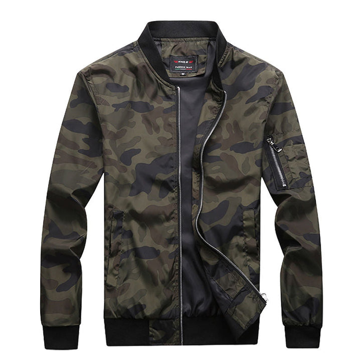 Herren Langarm-Bomberjacke | Taschen