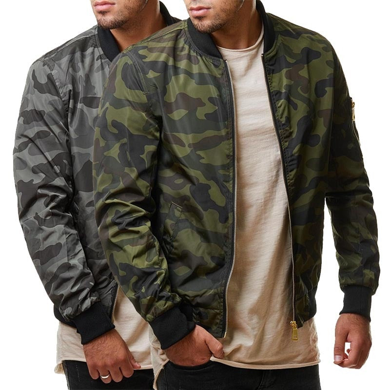 Herren Langarm-Bomberjacke | Taschen