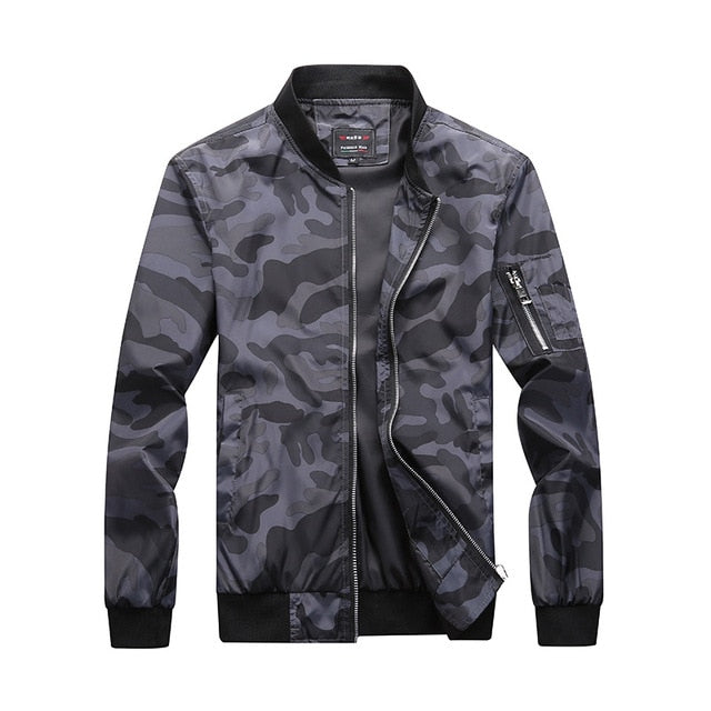 Herren Langarm-Bomberjacke | Taschen
