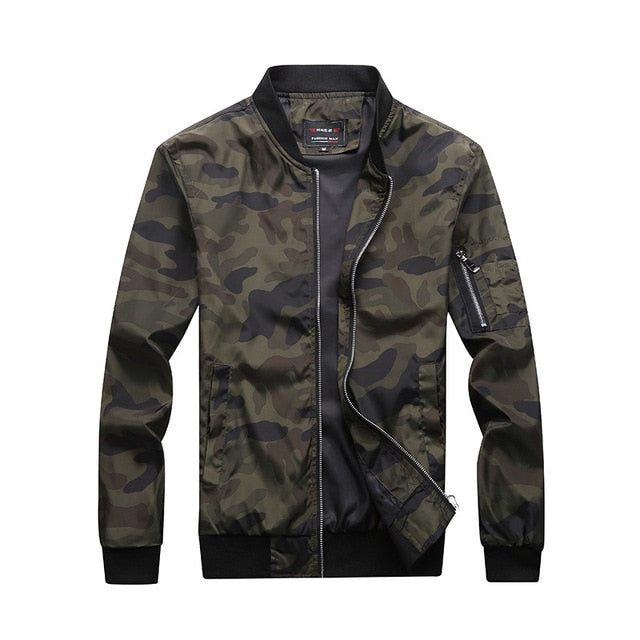 Herren Langarm-Bomberjacke | Taschen