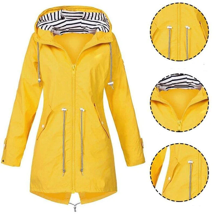 Damen Leichte Stilvoll Jacke | Kapuze