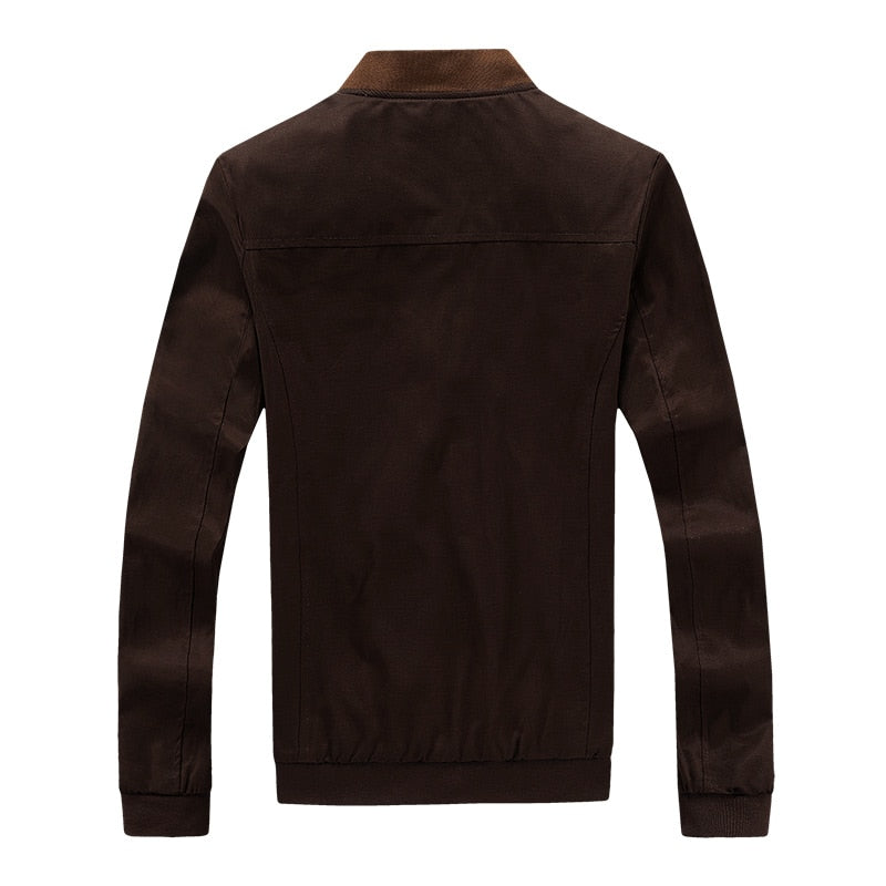 Herren Weinlese Knopf Daunen Jacke | Bomber