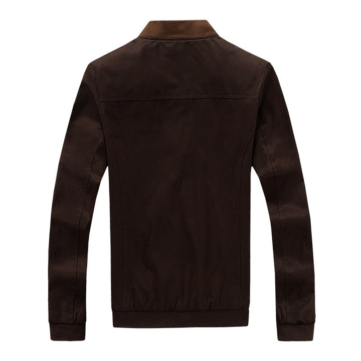Herren Weinlese Knopf Daunen Jacke | Bomber