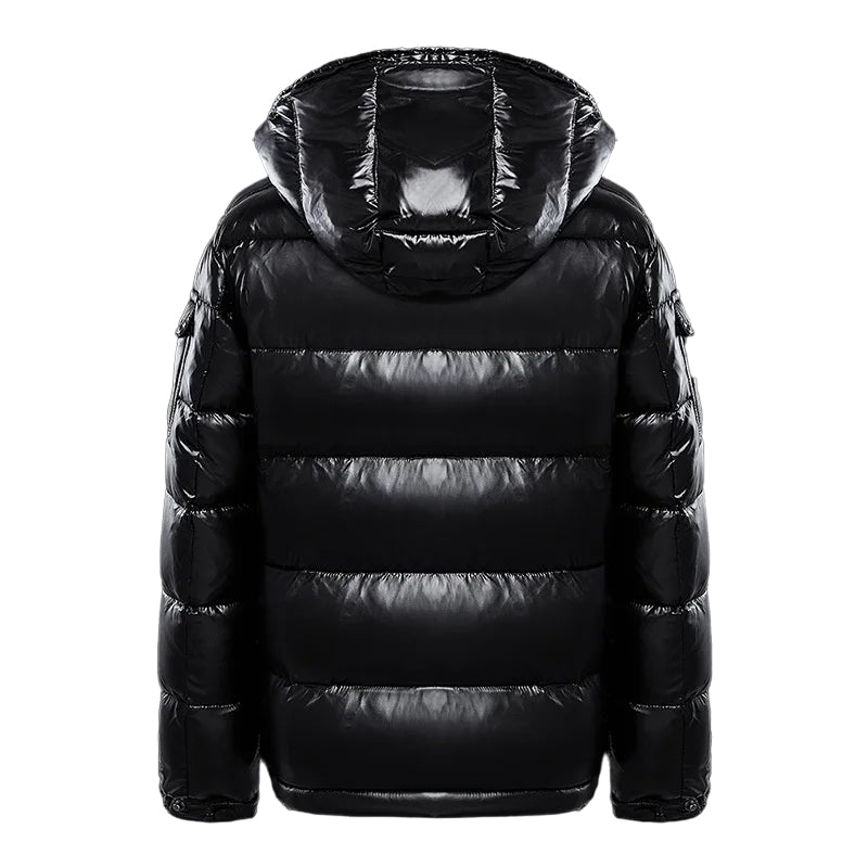 Herren Pufferjacke mit Kapuze | Winter