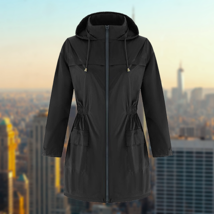 Praktisch Wasserdichte Regenjacke für Damen | Mit Kapuze