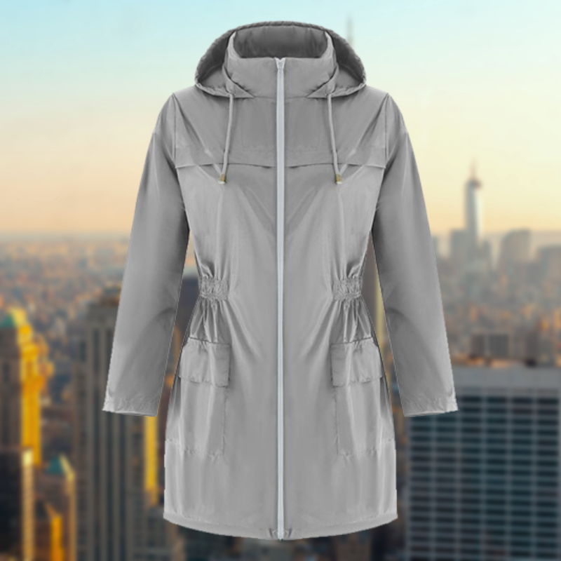 Praktisch Wasserdichte Regenjacke für Damen | Mit Kapuze