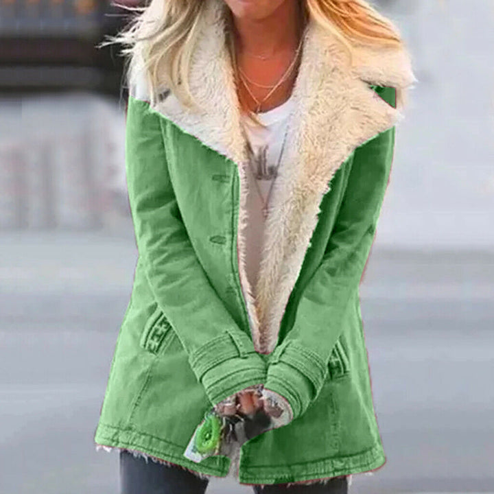 Funktionale Winterjacke mit Kordelzug und Kapuze für Damen | Praktisch