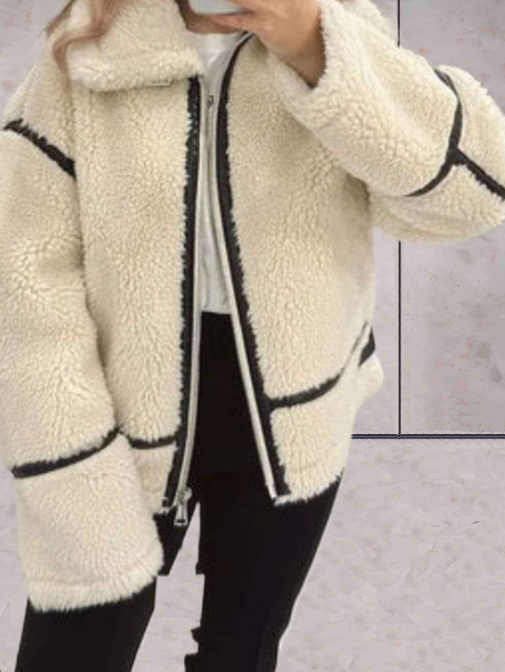 Damen Trendige Reißverschlussjacke | Lässig