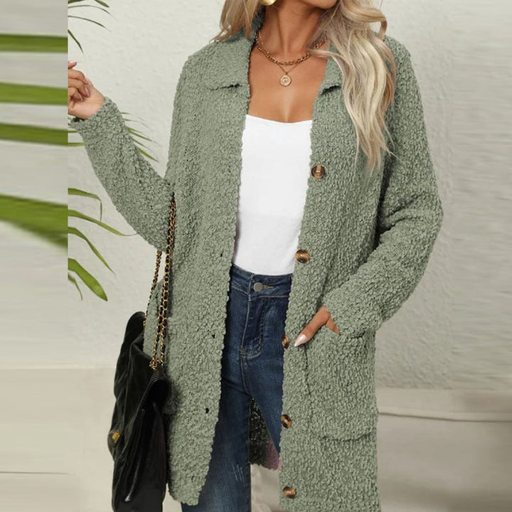 Damen Tasche Teddy Jacke | Lang