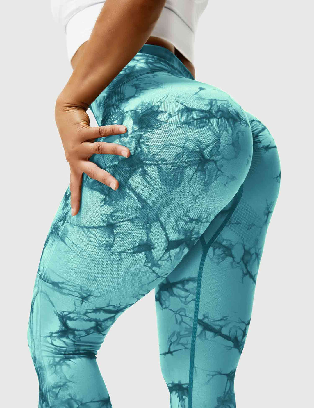 Bequeme tie dye leggings