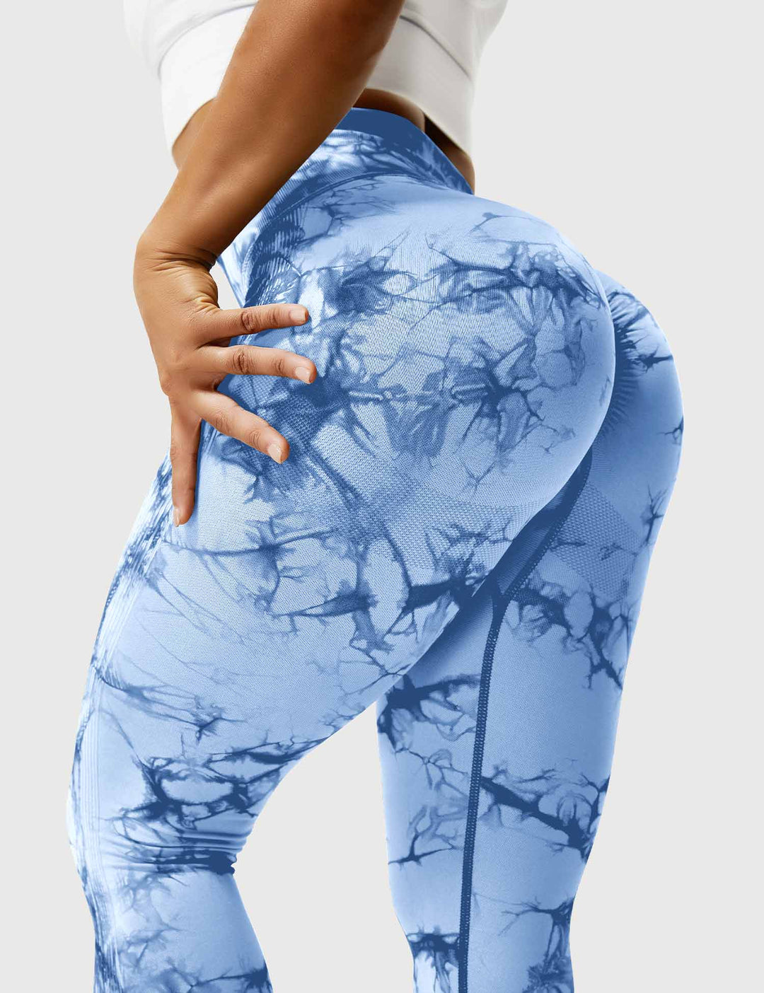Bequeme tie dye leggings