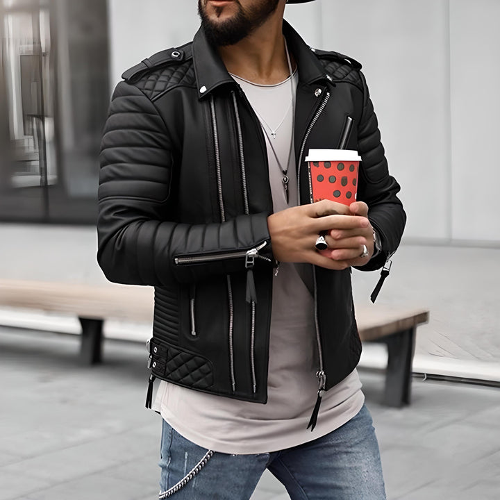 Herren Stylische Steppjacke | Lange Ärmel