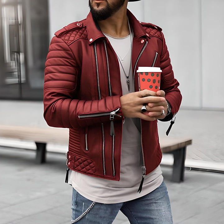Herren Stylische Steppjacke | Lange Ärmel